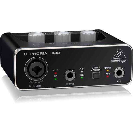 INTERFAZ BEHRINGER MOD. UMC-202HD
